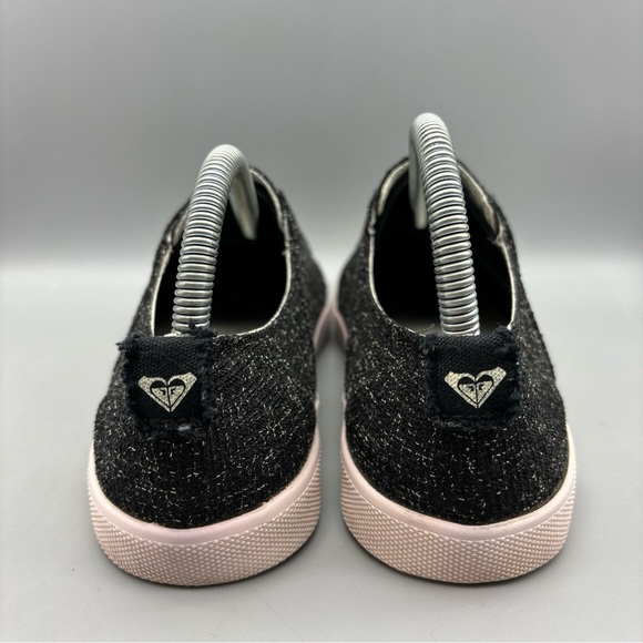 Roxy Rocco Sneakers Women's Size 8.5 Black Slip On - Picture 5 of 11